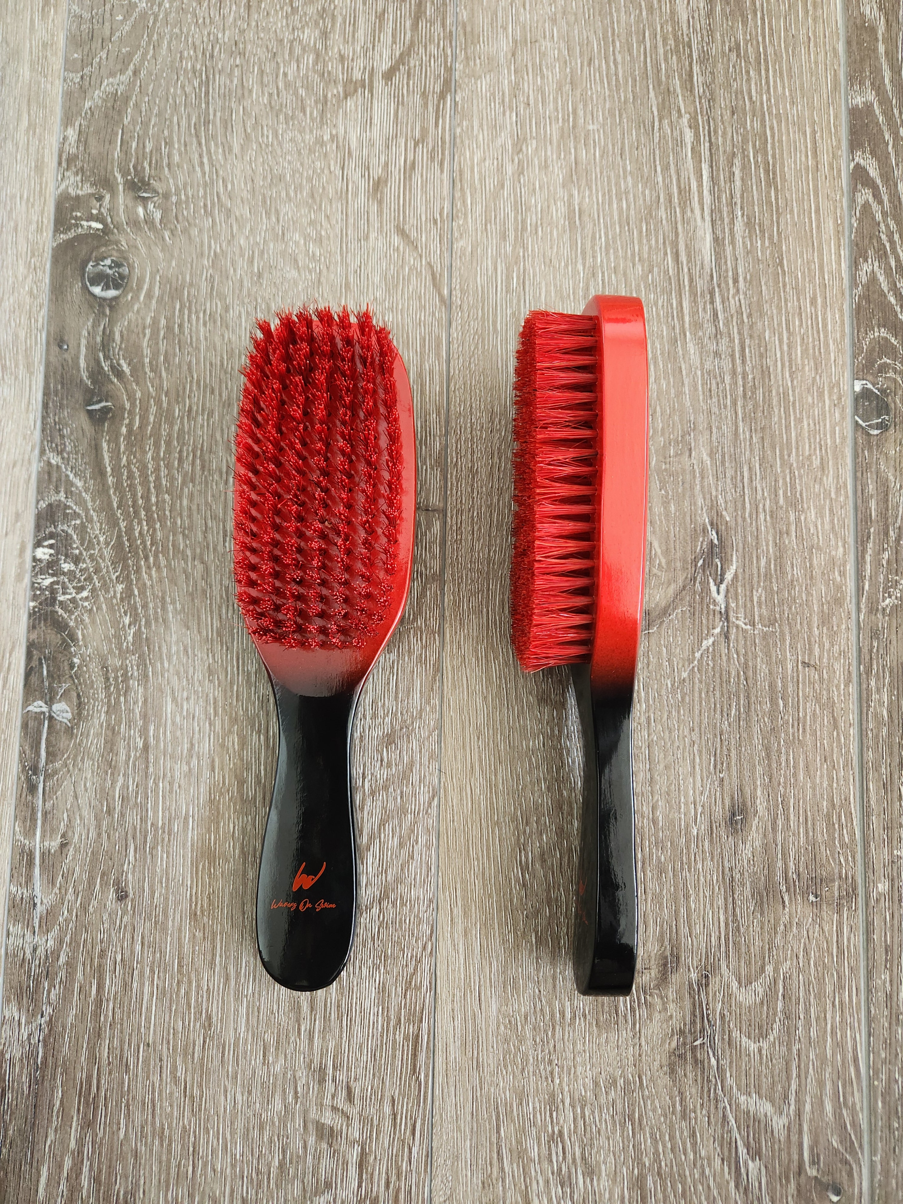 Inferno Red (Wavers On Swim Medium Bristle Brush)