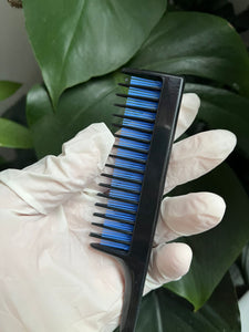 Black and Blue Detangling Comb - Wavers On Swim